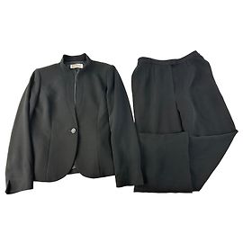 Chloé Vintage Chloe Wool Blend Suit Set Black M Black