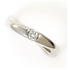 Autre Marque PT1000 Platin-Ring mit Diamant Andere