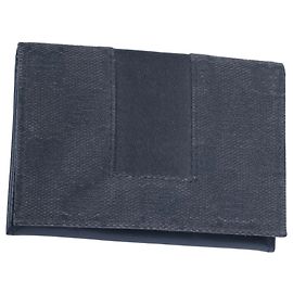 Gucci vintage GG canvas wallet Grey Dark red