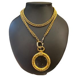 Chanel 'Loupe' Halskette in Gold Andere