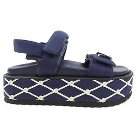 Sandali Louis Vuitton Sunset Line Blu Blu navy
