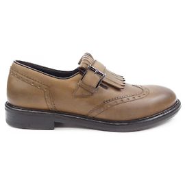 Autre Marque Scarpe in pelle a.testoni Marrone