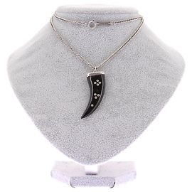 Collar diente Isabel Marant plateado metal Plata