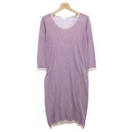 Autre Marque John Smedley Kleid Beige Lila