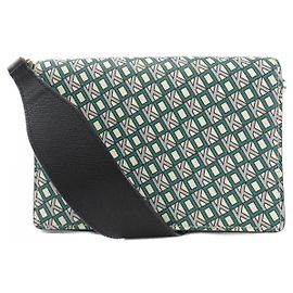 Bolso de hombro Valextra Negro Verde