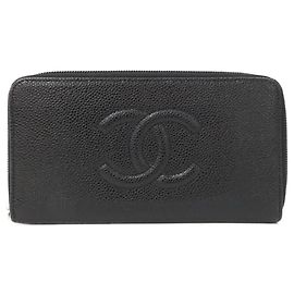 Chanel Timeless CC Line Wallet Black