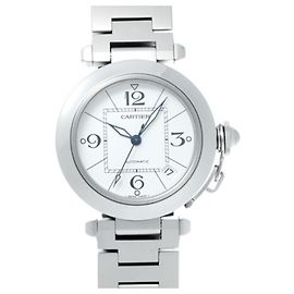 Cartier Pasha C White Boys' Automatic Watch (owned) - Ginzo White