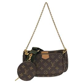 Bolso de Hombro Louis Vuitton Monogram Multi Pochette Accessoires Caqui