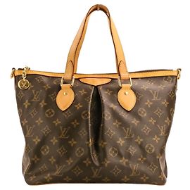 Borsa a Spalla/Tote Bag Louis Vuitton Palermo PM Monogram Marrone Donna Marrone