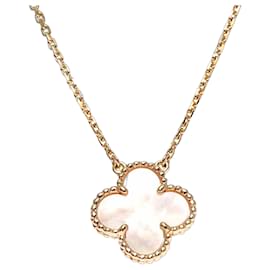 Van Cleef & Arpels Vintage Alhambra Women's Necklace, Yellow Gold Yellow
