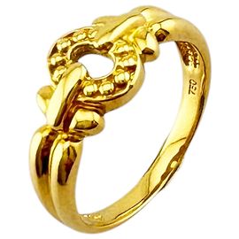 Christian Dior Ring, Gelbgold, Damenring Golden