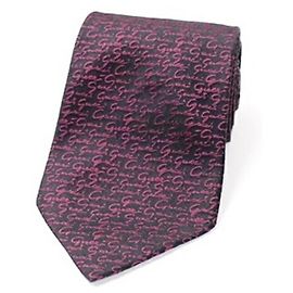 Corbata de seda GUCCI para hombre Negro