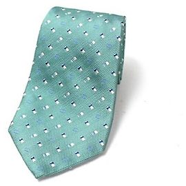 Corbata de seda CHANEL para hombre Azul