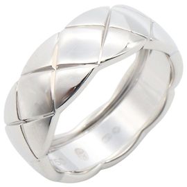 Chanel Coco Crush Ring, Medium, Weißgold () - Silberfarben für Damen Silber