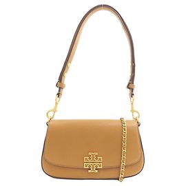 Bolsa de couro Tory Burch para mulheres Marrom