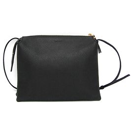 The Row NU MINI TWIN Borsa a tracolla in pelle da donna Nera Nero