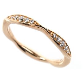 Chanel 18K Roségold Camellia Half Eternity Ring Andere