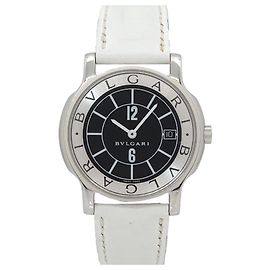 Orologio Bulgari BVLGARI Solotempo da Uomo Data Quarzo Nero Nero