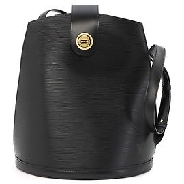 Borsa a Spalla Louis Vuitton Epi Cluny, Pelle, Noir (), Hardware Oro D'oro