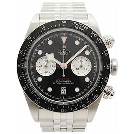 Autre Marque Orologio da uomo Tudor Black Bay Chrono Dial Nero
