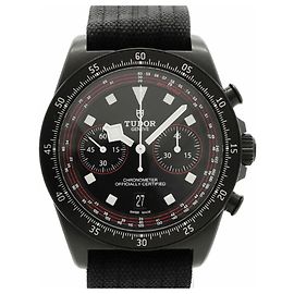 Autre Marque Orologio da uomo Tudor Pelagos FXD Chrono Quadrante Nero Nero