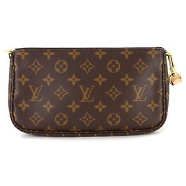 Borsa a tracolla Louis Vuitton Monogram Multi Pochette Accessoires Rose Clair Multicolore