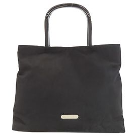 Bolso de nylon con estampado Paisley para mujer Etro Negro
