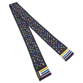 Sciarpa Bandeau Louis Vuitton Multicolor Nero