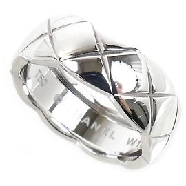 Anillo Coco Crush en oro blanco CHANEL . Mujer Blanco