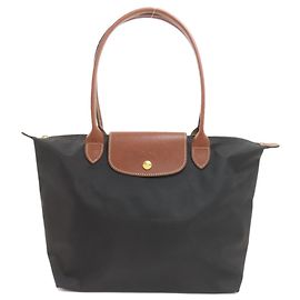 Longchamp Le Pliage Nylon Tote Bag for Women Black