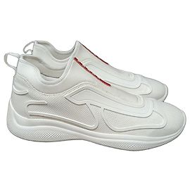 Prada Tecno Bike Sneaker - Weiß Weiß