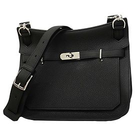 Hermès Bolsa de ombro Hermes Jypsiere 28 Preto