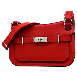 Hermès Borsa a tracolla Hermes Jypsiere Mini Rosso