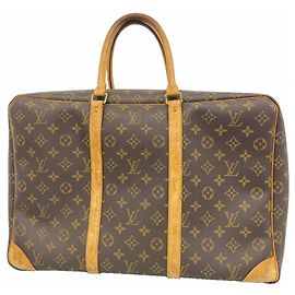 Borsa Louis Vuitton Boston Monogram Sirius 45 Marrone