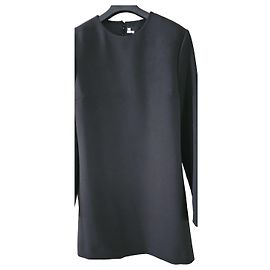 The Kooples Robe Noire à Découpe Noir