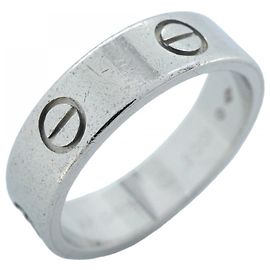 Cartier Love Ring in Platinum Other