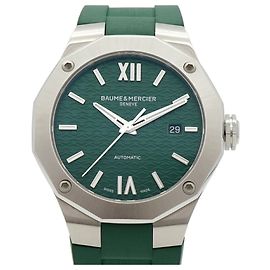 Orologio Baume & Mercier Riviera M0A10618 Quadrante Verde da Uomo Altro