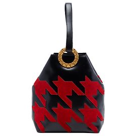 Céline Borsa Celine Black Arc de Triomphe in pelle di vitello Nero