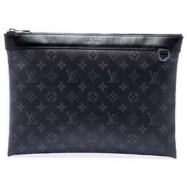 Louis Vuitton Pochette Discovery GM Monogram Eclipse nero Nero
