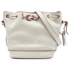 Louis Vuitton White Suhali Noe BB Blanc