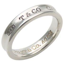 Tiffany & Co. 1837 Narrow Band Ring in Silver 925 Silvery