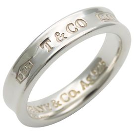Tiffany & Co. 1837 Narrow Band Ring Silvery
