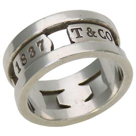 Anillo Tiffany & Co. 1837 Element en plata de ley Plata