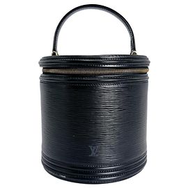 Louis Vuitton Cannes Handbag Black White Multiple colors Other