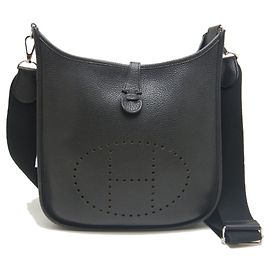 Hermès Bolsa de ombro Hermes Evelyne 3PM Preto