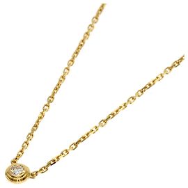 Collier Damour Mini Diamant Cartier Doré