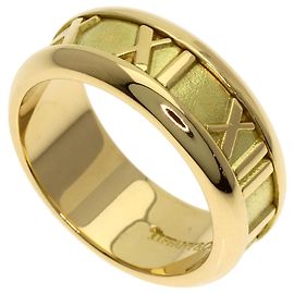 Bague Atlas de Tiffany & Co. en or jaune 18K Doré