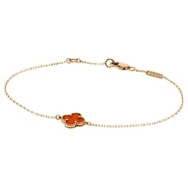 Bracelet Sweet Alhambra en Cornaline Van Cleef & Arpels Autre
