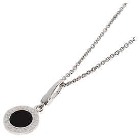 Bulgari Collar en oro blanco de 18K Bvlgari Dorado