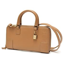 Loewe Amazona Pouch Schultertasche Kamel